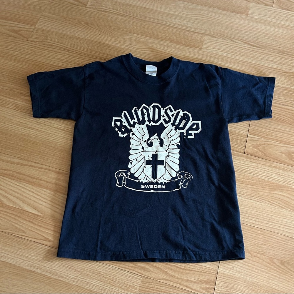 Vintage Blindside Swedish HardCore Emo Rock Band Tee Y2K Youth Large
